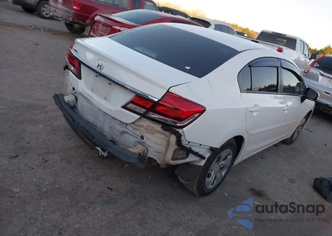 2014 Honda Civic Lx z USA, uszkodzony, nr VIN 19XFB2F58EE039596